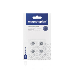 MAGNETOPLAN Design-Magnete Acryl, auch für Glasboards